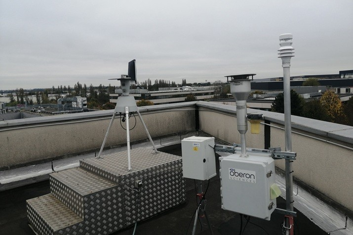 Pour Antony, ville d'innovation, l'Aerōtape rend compte des pollens et de la pollution